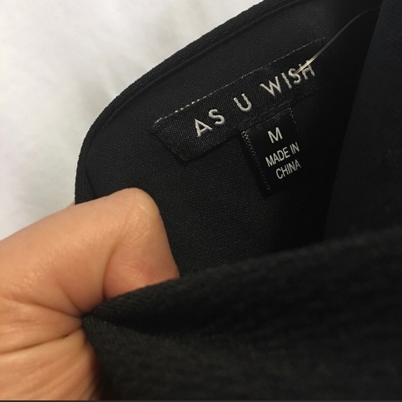 🛑SOLD🛑As U Wish royal blue bow belt sleeveless - Picture 8 of 8